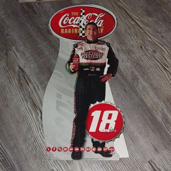 Coca Cola Racing Family mini standups Set of 3  New - Picture 4 of 5